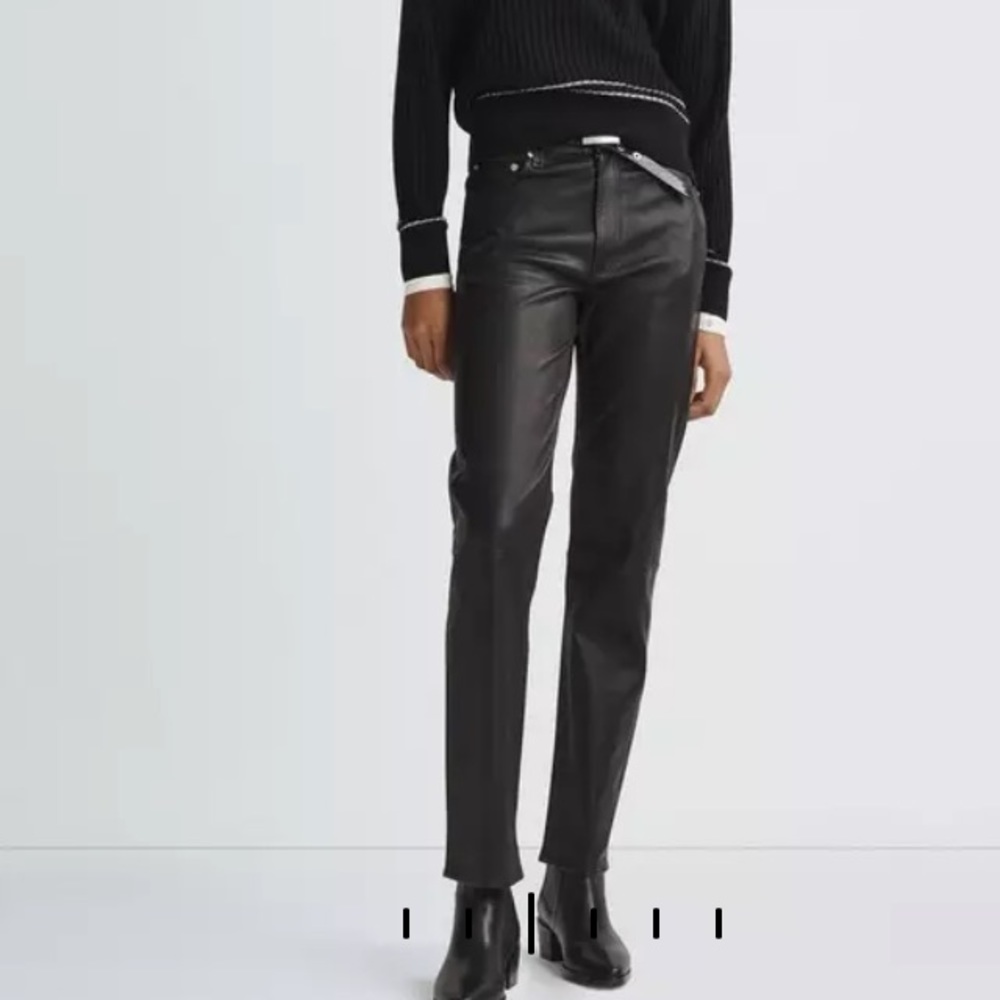 Rag & bone leather jeans